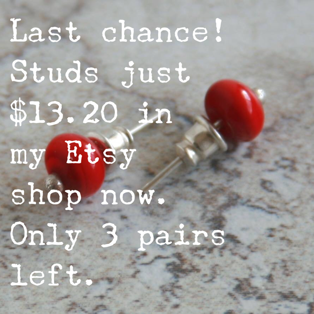 Last chance to buy studs at this price!