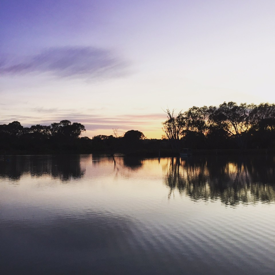 Morning Walk at Murray Bridge