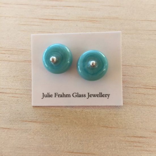 Stud earrings - turquoise