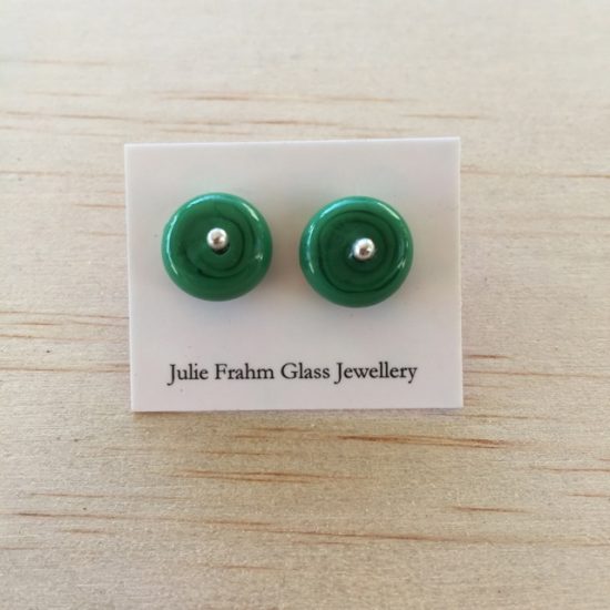 Stud earrings - Green