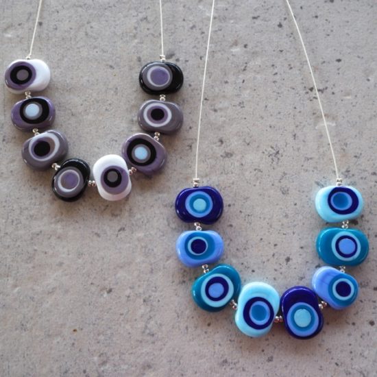 Kandinsky inspired necklaces by Julie Frahm