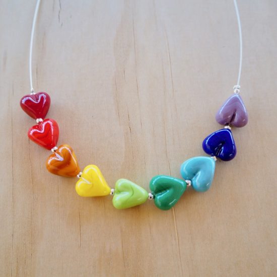 colour wheel necklace