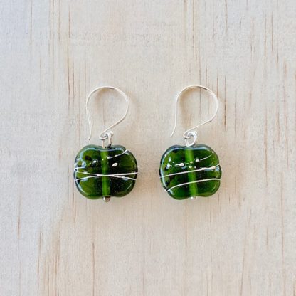 Moet Champagne - Earrings with Fine Silver Wire - Image 2