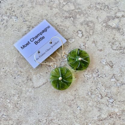 Moet Champagne - Flower Earrings - Image 5