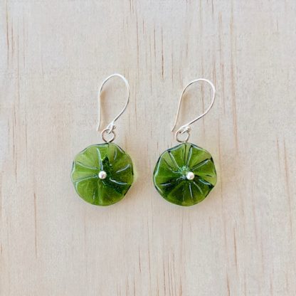 Moet Champagne - Flower Earrings - Image 2