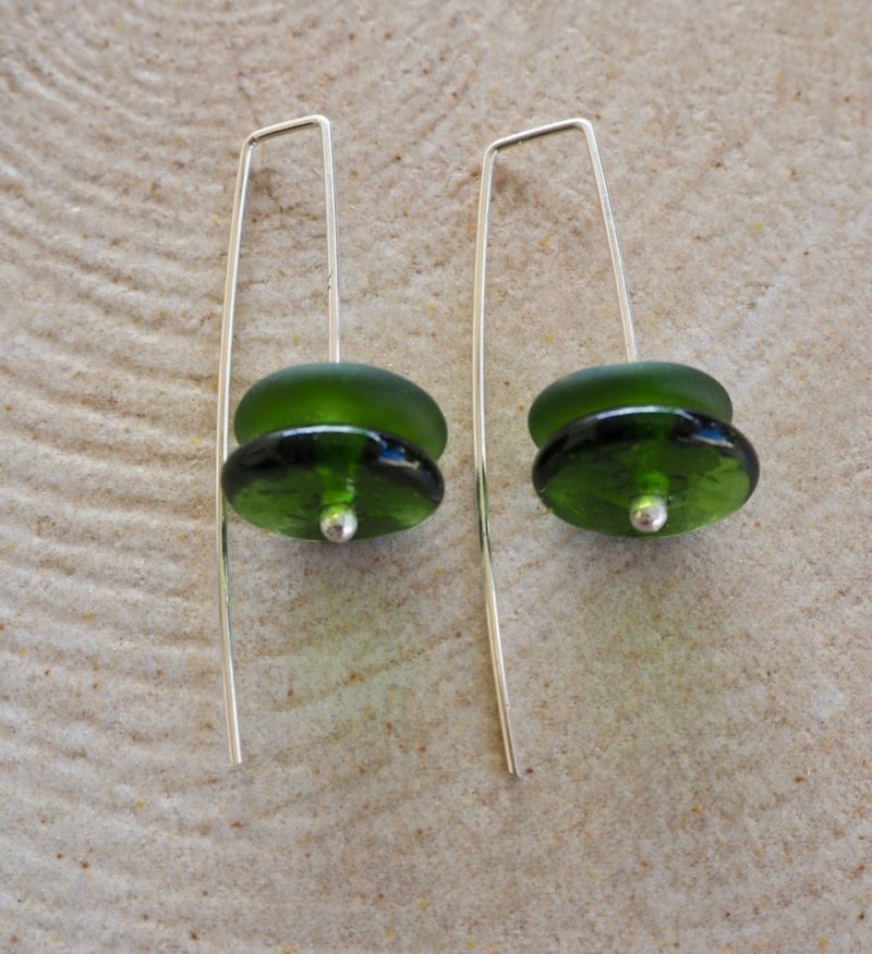 Moet Champagne Glass Earrings Julie Frahm Glass Jewellery