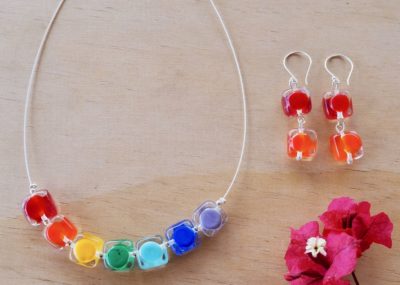 rainbow necklace