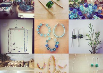 recycled glass jewellery