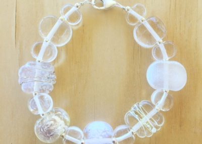 recycled glass bracelet