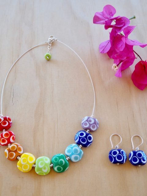 colour wheel necklace