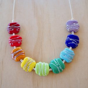 colour wheel necklace