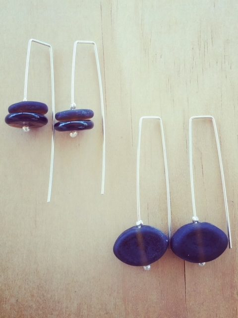 beer bottle earrings