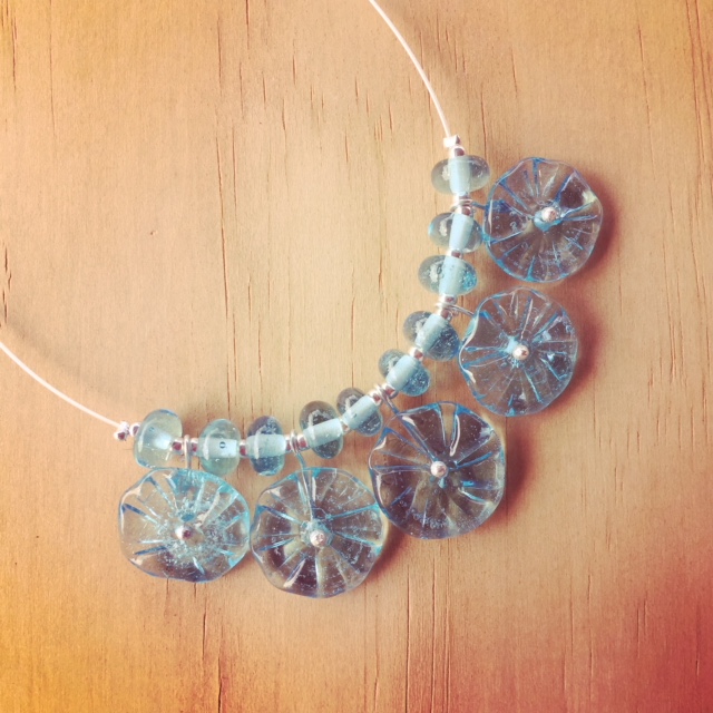 bombay sapphire gin necklace