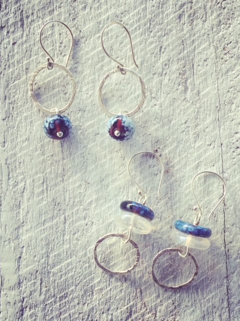 recycled glass jewellery