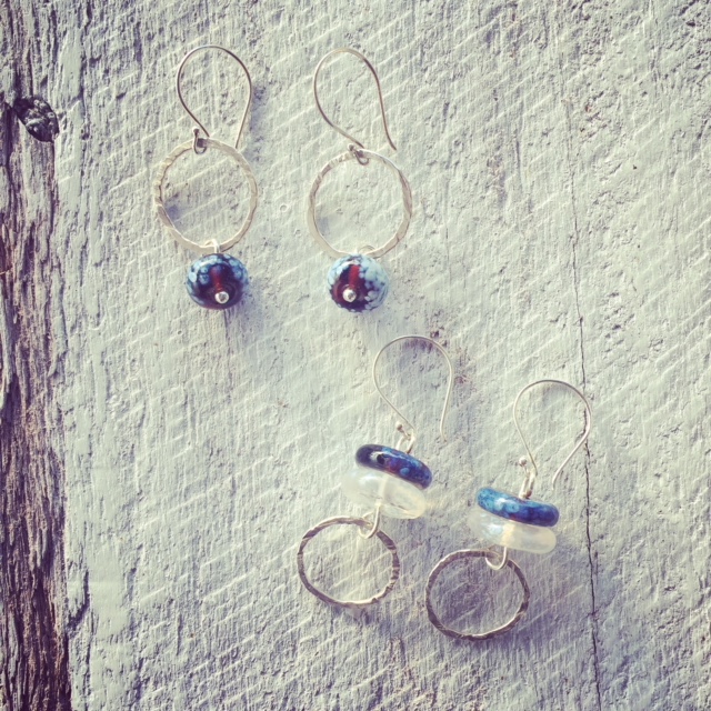 recycled glass jewellery