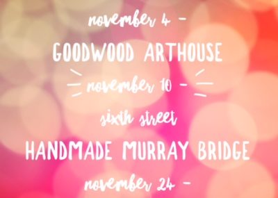 Julie Frahm Glass Jewellery Upcoming Markets