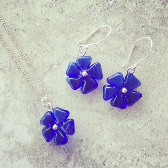 Day 27 Skyy Vodka Flower sets Julie Frahm Glass Jewellery