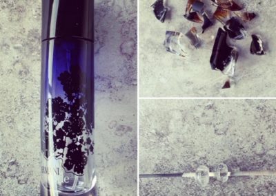 Recycled glass beads | sometimes things don't work out quite as you would hope for!