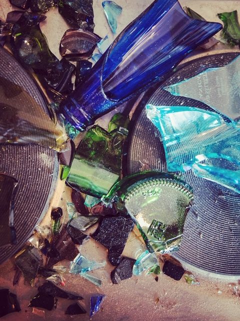 Recycled glass beads | the process of making recycled glass beads