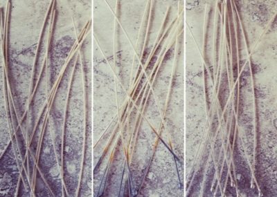 Recycled glass jewellery | making headpins is quite a process