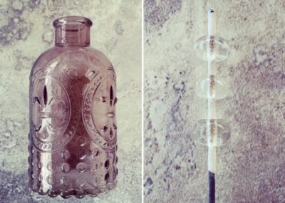 Recycled glass beads by Julie Frahm