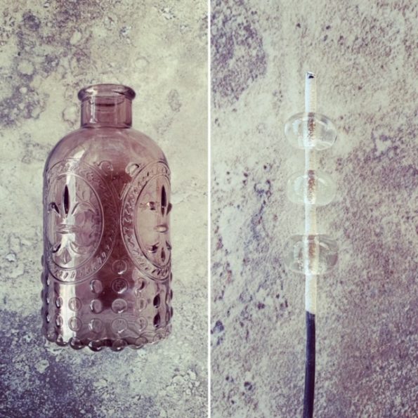 Recycled glass beads by Julie Frahm