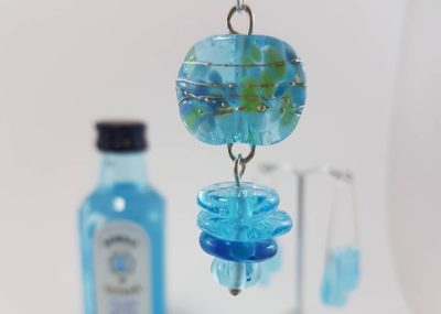 Bombay Sapphire Gin pendant necklace at Naomi Schwartz Jewellery Design Gallery