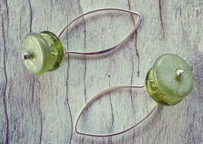 Bethany Wines Chardonnay Bottle Earrings