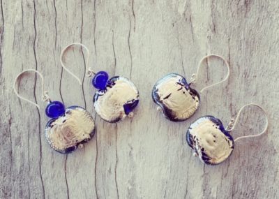 Sparkly Skyy Vodka Earrings