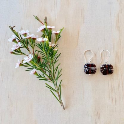 Hendricks Gin - Earrings with Fine Silver Wire - Image 5