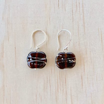 Hendricks Gin - Earrings with Fine Silver Wire - Image 4