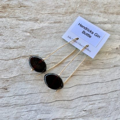 Hendricks Gin - Long Earrings