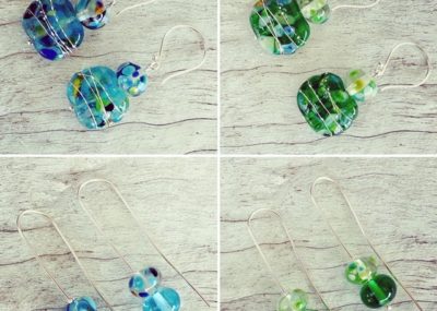 gin and tonic earrings