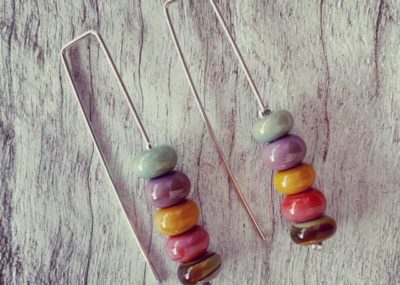 Long earrings for Autumn