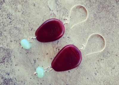 Beach inspired earrings