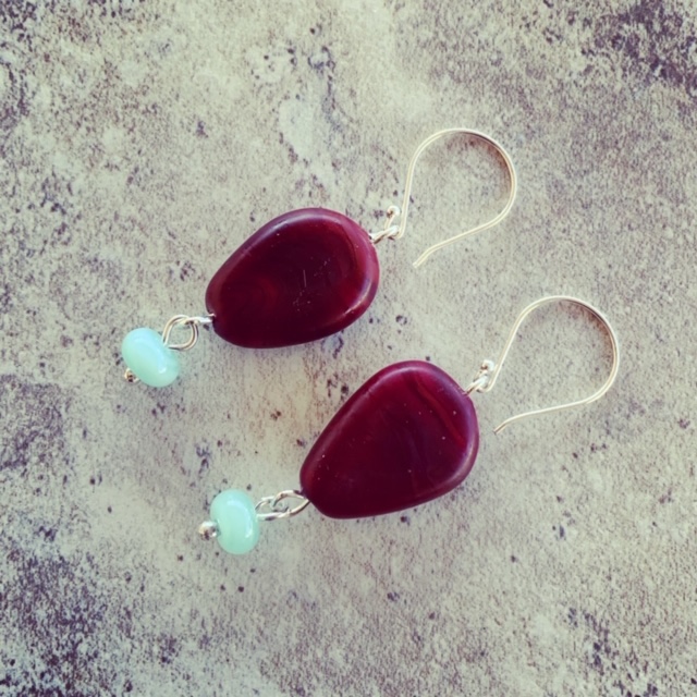 Beach inspired earrings