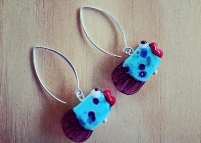 Fish earrings