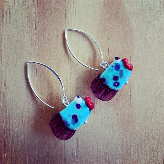 Fish earrings