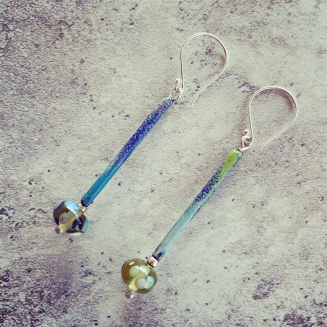 Ocean inspired earrings