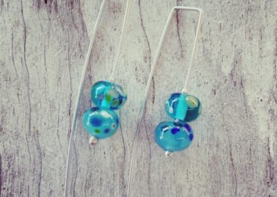 Ocean inspired earrings