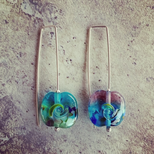 Ocean inspired Earrings