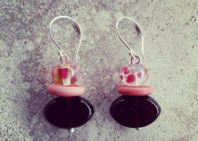 Gin and tonic earrings