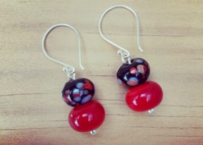 Classic Red Earrings