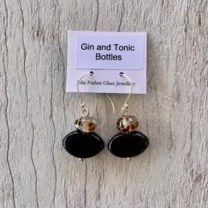 gin and tonic earrings