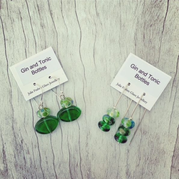 Tanqueray Gin and Tonic Earrings