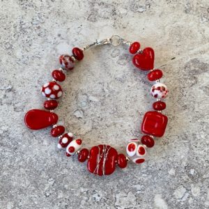 handmade glass bead bracelets