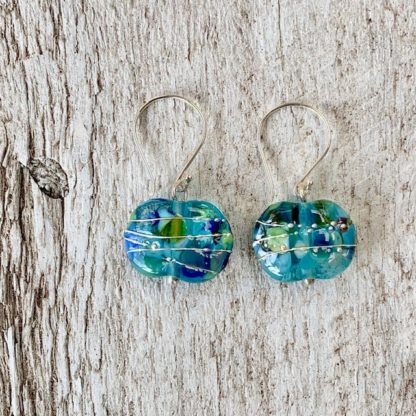 gin bottle earrings