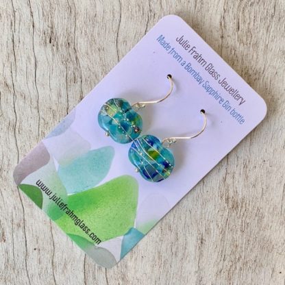 gin bottle earrings