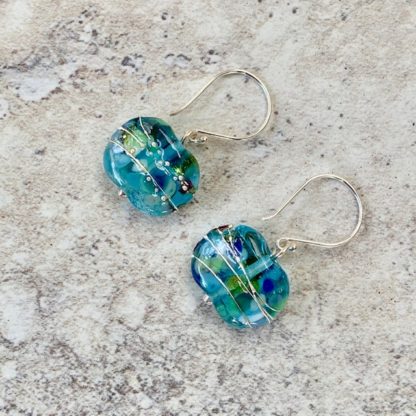 gin bottle earrings