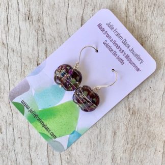 gin bottle earrings